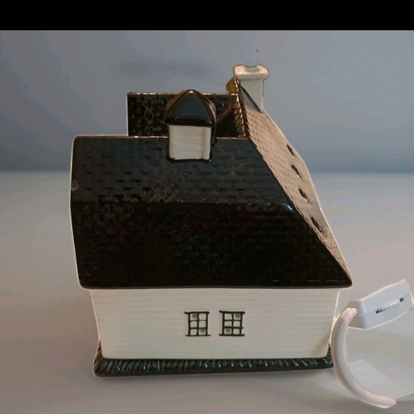 Wax Warmer Country Farmhouse Black/White Electric Intertek - Picture 3 of 8